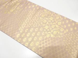 名物裂織り出し　リバーシブル全通袋帯